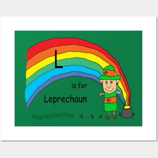 L is for Leprechaun Posters and Art